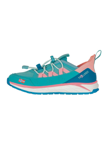 Trollkids Sneakers Trondheim in aqua haze