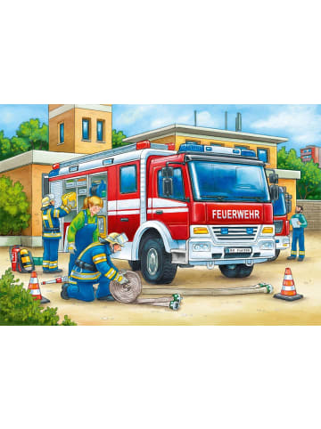 Ravensburger Polizei und Feuerwehr. Puzzle 2 X 12 Teile