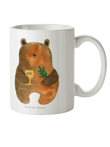 Mr. & Mrs. Panda Pott Bär Konfirmation ohne Spruch in Weiß