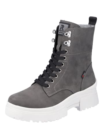 Stiefelette Grau/Schwarz