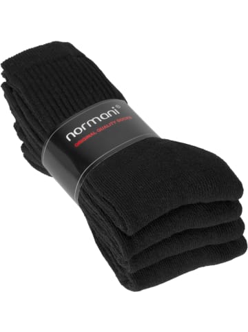 normani 20 Paar Tennis-Socken in Schwarz