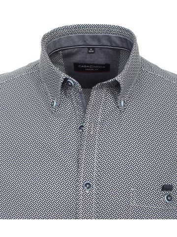 CASAMODA Freizeithemd in Mittelblau