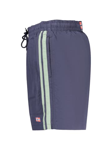 NORWAY 1963 Blau Polyamid Herren Boxershorts