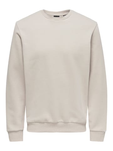 Only&Sons Sweatshirt ONSCERES in Beige