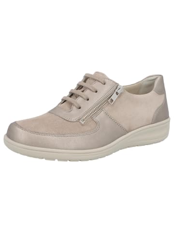 Solidus Damen- Schnürschuhe Kate - Weite K in Beige