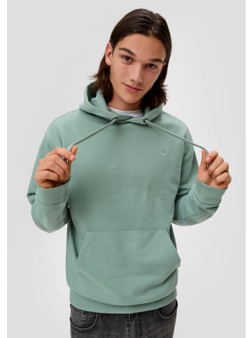 QS Sweatshirt in 72L0_salbeigrün
