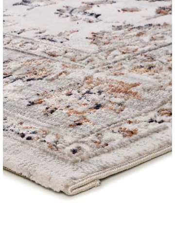 Atticgo Kurzflor-Teppich KEOPS in beige/kupfer/blau