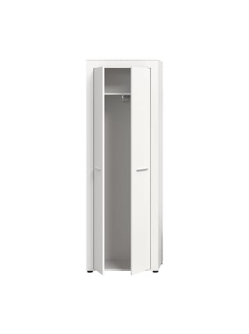 ebuy24 Kleiderschrank Jam Weiß 64 x 35 cm