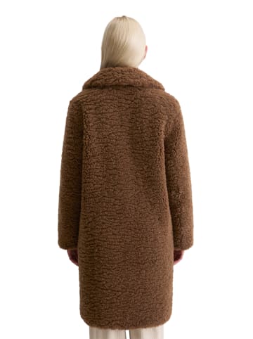 Marc O'Polo Teddymantel relaxed in Pure Chocolate