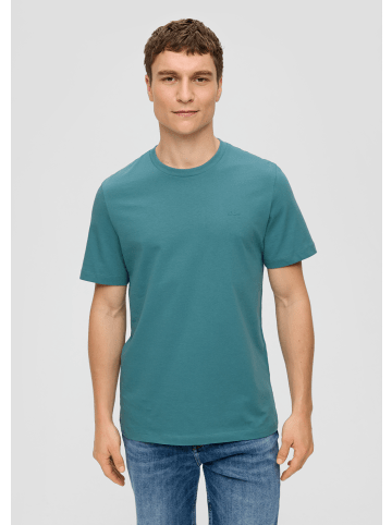 s.Oliver T-Shirt kurzarm in Petrol