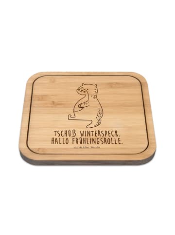 Mr. & Mrs. Panda kork untersetzer Otter Bauch mit Spruch in Transparent