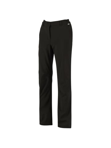 Regatta Fenton Softshellhose in Kurzgrößen Fleecefutter in Schwarz