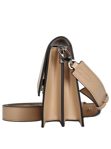 Seidenfelt Driva - Umhängetasche 19 cm (anthracite) in powder taupe