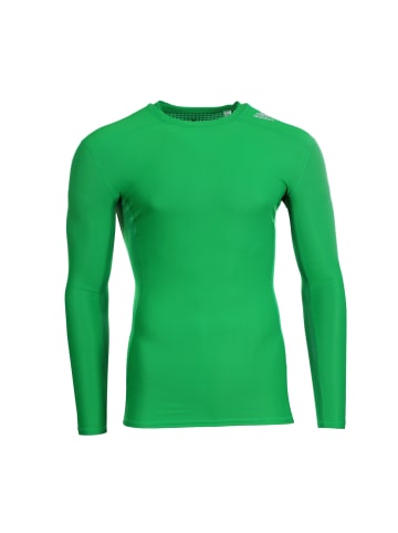 adidas Shirt Techfit Chill Longsleeve in Grün