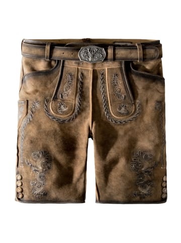 Stockerpoint Lederhose Thomas2 in braun