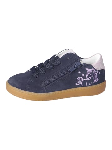 Ricosta Kindergarten Klett Halbschuh/Sneaker in blau