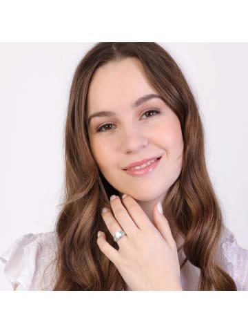 Lucardi 925 Silber Ring  Rund