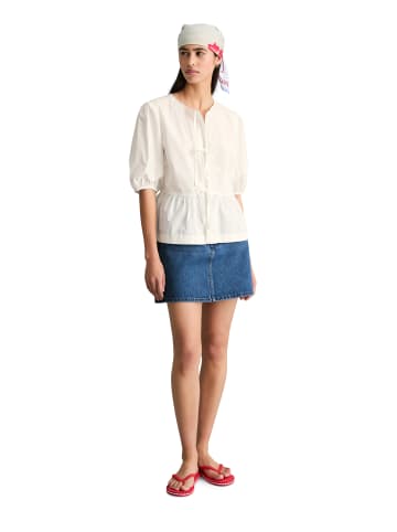 Marc O'Polo DENIM Peplum-Bluse regular in Silky White