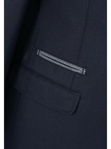 Weis Anzugsakkos für Herren in blau