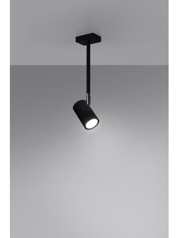 Nice Lamps Deckenleuchte JONES Schwarz (L)10cm (B)6cm (H)33cm