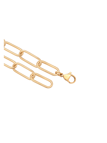 faina Women Cable Chain Link Bracelet in Rose Gold