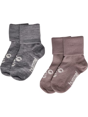 Hummel Hummel Long Socken Hmlmini Kinder in GREY MELANGE/TWILIGHT MAUVE