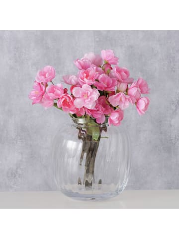 Boltze Vase aus Glas TRIAL in Transparent, 19 cm