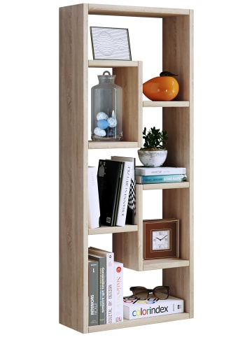 VCM Holz Wandregal Wandboard Hängeregal Board Vilota in Honig-Eiche