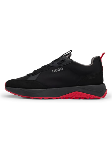 HUGO Sneaker in Schwarz/Rot 2