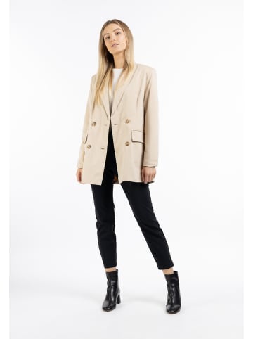 DreiMaster Damen Übergangsjacke in Beige