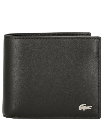 Lacoste FG - Men Geldbörse 3cc 12 cm in schwarz