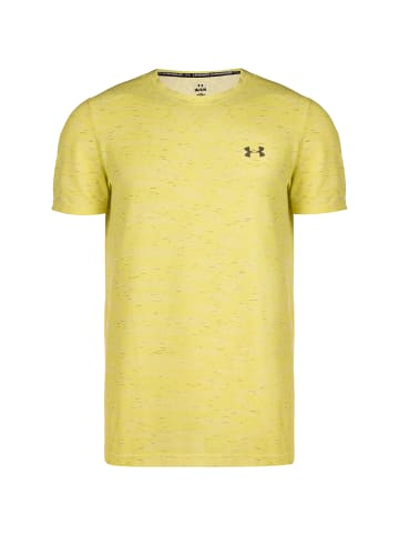 Under Armour Trainingsshirt Seamless Novelty in neongrün / dunkelblau