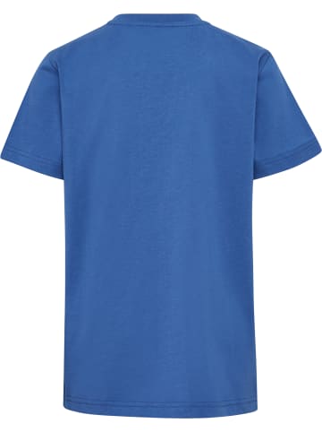 Hummel T-Shirt Hmlprint Kinder in BRIGHT COBALT/BLACK IRIS