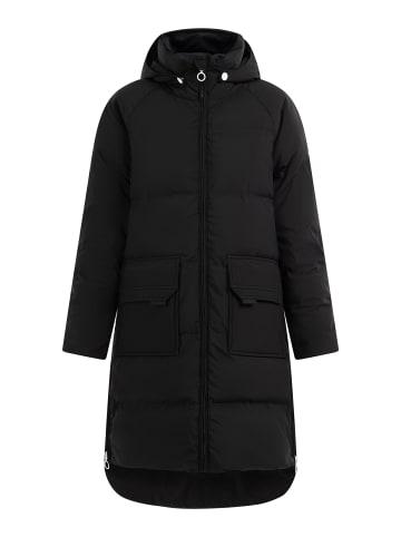 DreiMaster Maritim Winterjacke Mit Wattierung in Schwarz