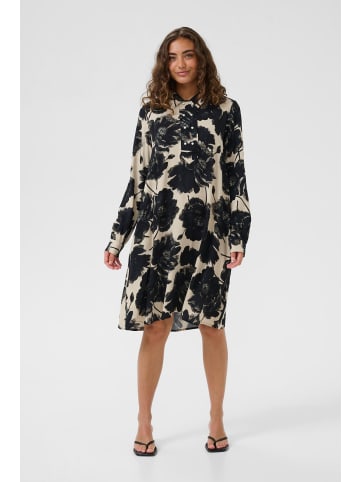 CULTURE Kleid CUrachel Relaxed fit in Black/Offwhite Flower
