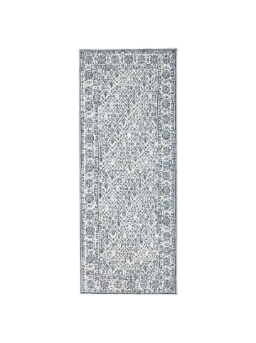 NORTHRUGS In- & Outdoor Wendeteppich Curacao Blau Creme