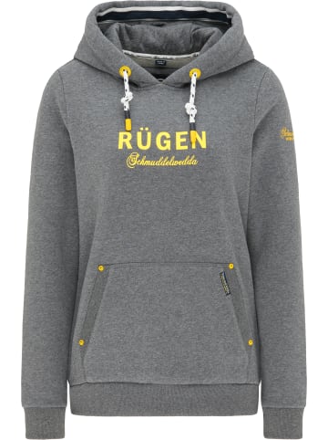 Schmuddelwedda Hoodie - R?Gen in Grau Melange