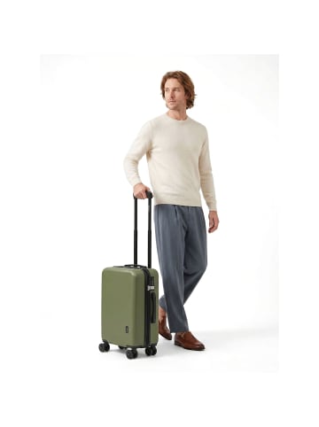 Redolz Essentials 09 CABIN 4 Rollen Kabinentrolley 55 cm olive