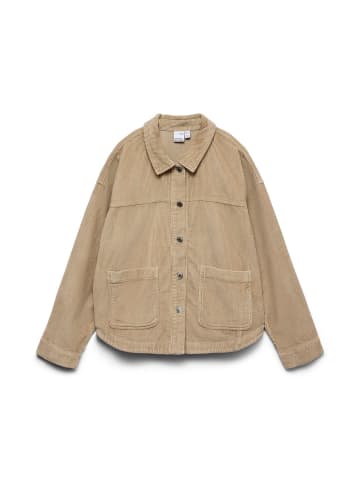 Vero Moda Hemdjacke in Silver Mink