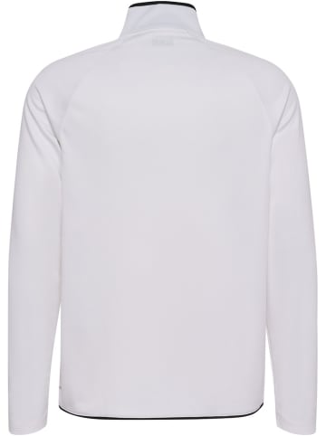Hummel Trainingsjacke "Core 2.0 Half Zip" in Weiß