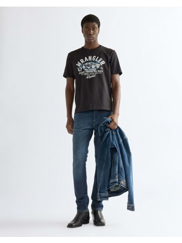 Wrangler T-Shirt Americana in Black Beauty
