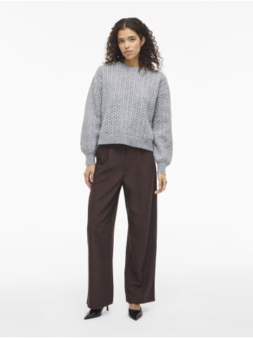 Vila Pullover VIRyleigh in hellgrau - 0001