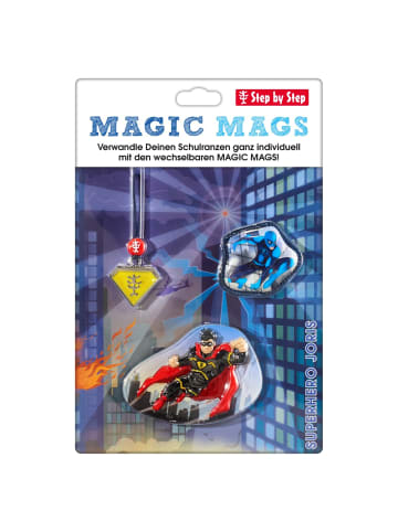 Step by Step Ranzen-Zubehör-Set MAGIC MAGS in Superhero Joris