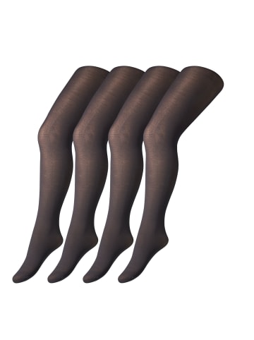 camano Strumpfhose 4er Pack fine everyday 40 Denier in Schwarz
