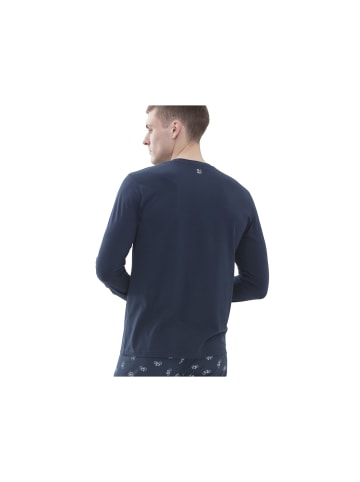 Mey Pyjama lang ’für Herren in blau’ in blau