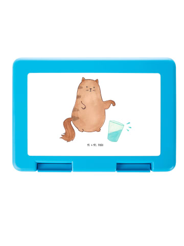 Mr. & Mrs. Panda Bento Box Katze Wasserglas ohne Spruch in Weiß