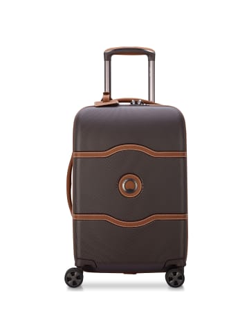 Delsey Chatelet Air 2.0 4-Rollen Kabinentrolley 55 cm in braun