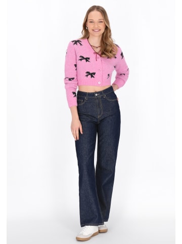myMo Cardigan in pink melange