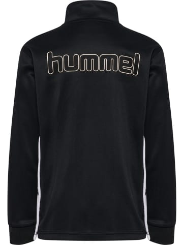 Hummel Kinder Trainingsjacke "Chevron Zip Jacket" in Schwarz