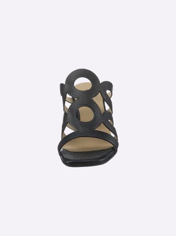 Heine Pantolette in schwarz